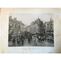 19thc Photogravure Print, Saint Georges, Paris