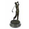 Image 4 : 13" Tall Bronze Statue Vintage Golfer Golfing Trophy Bobby Jones Sculpture