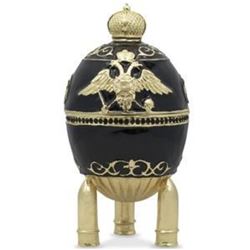 1916 Steel Military Russian Imperial Faberge Egg