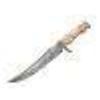 Image 7 : Beautiful Custom Hand Made Damascus Steel Hunting Bowie Knife Handle Camel Bone
