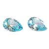 Image 1 : 6 Ct(3ct x 2pc) 7x10 mm Loose Pair Pear Light Bianco Diamond