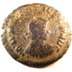 Bronze Coin of Arcadius (383-408 A.D.)