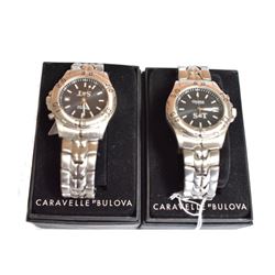 Caravelle Bulova Watches In Boxes