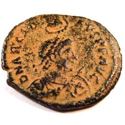 Bronze Coin of Arcadius (383-408 A.D.)