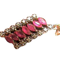 Ruby & White Sapphire Pendant