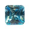 Image 1 : 16 ctw Blue Princess Cut BIANCO Diamond
