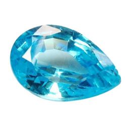 15.92ct Pear Shaped Blue BIANCO Diamond