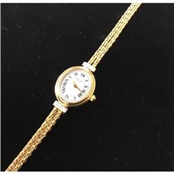 Rare Henry Briks & Sons 14K Gold Ladies Wrist Watch
