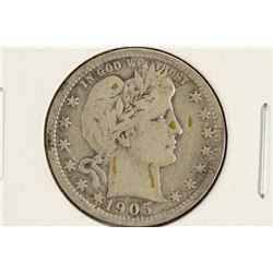 1905 BARBER QUARTER (FINE)