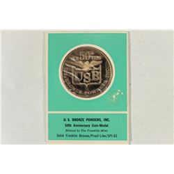 US BRONZE POWDERS, INC. 50TH ANNIVERSARY COIN