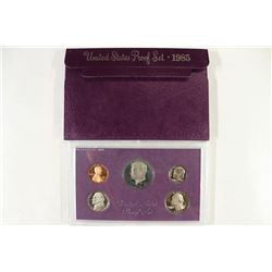 1985 US PROOF SET (WITH BOX)