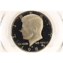 1985-S KENNEDY HALF DOLLAR PCGS PR69 DCAM