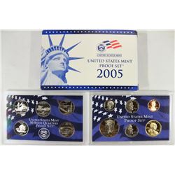 2005 US PROOF SET (WITH BOX)