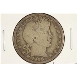 1908-O BARBER HALF DOLLAR