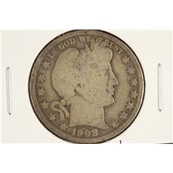 1908-O BARBER HALF DOLLAR