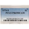 Image 3 : 1976-S JEFFERSON NICKEL PCGS PR69 DCAM