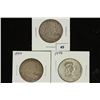 Image 1 : 1952-D,54 & 58 FRANKLIN HALF DOLLARS
