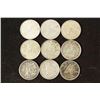 Image 1 : 9 ASSORTED CANADA SILVER 10 CENTS