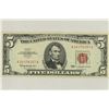 Image 1 : 1963 $5 US NOTE RED SEAL