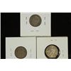 Image 2 : 3 SILVER FOREIGN COINS 1929 GREAT BRITAIN 6 PENCE,