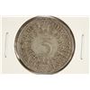 Image 1 : 1964-F GERMAN SILVER 5 MARK