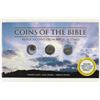 Image 1 : COINS OF THE BIBLE 3 REPLICA COINS FROM BIBLICAL
