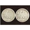 Image 2 : 1942 & 1943-S WALKING LIBERTY HALF DOLLARS
