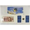 Image 1 : 1996 CANADAS NEW UNC $2 COIN & BANK NOTE SET