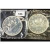Image 1 : 2-1965 CANADA SILVER DOLLARS BU
