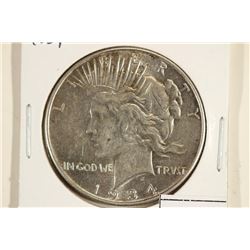 1934 PEACE SILVER DOLLAR AU / UNC