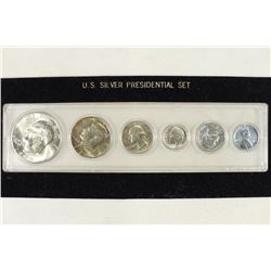 US SILVER PRESIDENTIAL SET CONTAINS: SILVER IKE