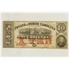 Image 1 : 1862 STATE OF NORTH CAROLINA $10 OBSOLETE BANK
