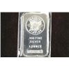 Image 1 : 1 TROY OZ .999 FINE SILVER PROOF BAR SUNSHINE MINT