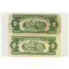 Image 2 : 1928-D & 1953 $2 US NOTES RED SEALS
