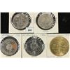 Image 1 : 5 CANADA TRADE DOLLARS 1968 & 1969 EDMONTON,