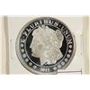 Image 1 : 1 TROY OZ .999 FINE SILVER PROOF ROUND 2015 MORGAN