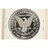 Image 2 : 1 TROY OZ .999 FINE SILVER PROOF ROUND 2015 MORGAN