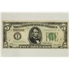 Image 1 : 1928-A $5 FRN REDEEMABLE IN GOLD ON DEMAND GREEN