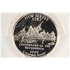 Image 1 : 1999-S SILVER NEW JERSEY QUARTER PCGS PR69 DCAM