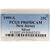Image 3 : 1999-S SILVER NEW JERSEY QUARTER PCGS PR69 DCAM