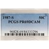 Image 3 : 1987-S KENNEDY HALF DOLLAR PCGS PR69 DCAM