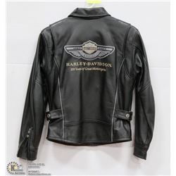 HARLEY DAVIDSON LADIES LEATHER JACKET.