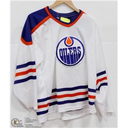 OILERS JERSEY SIZE LARGE