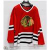 Image 1 : CHICAGO BLACKHAWKS JERSEY  SIZE LARGE