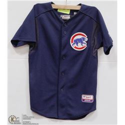 CUBS YOUTH SIZE MEDIUM JERSEY "WOOD"