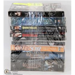 10 FULL SEASON DVDS