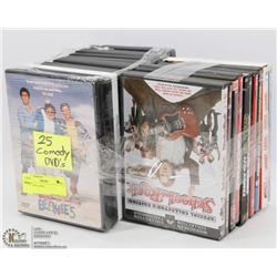 25 COMEDY DVDS