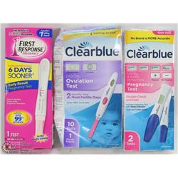 BAG OF PREGNANCY AND OVULATION TESTS