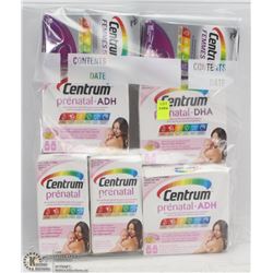 BAG OF ASSORTED CENTRUM MUTI VITAMINS