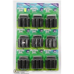 9 PACKS OF POOPY SAC REFILLS